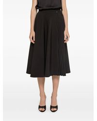 Nissa - High-Waisted Midi Skirt - Lyst