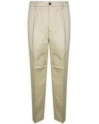 Department 5 - Pleated Wide-Leg Trousers - Lyst