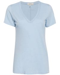 Rag & Bone - Blouse Van Biologisch Katoen Met V-Hals - Lyst