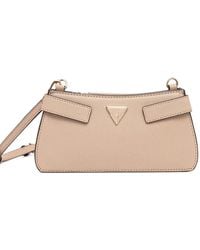 Guess - Serenova Triangle-Logo Crossbody Bag - Lyst