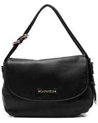 CafeNoir - Logo-Plaque Foldover Shoulder Bag - Lyst