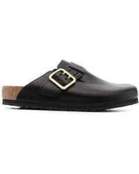 Birkenstock - Slip-on Leather Shoes - Lyst