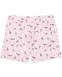 MC2 Saint Barth - X Disney Graphic-Print Swim Shorts - Lyst