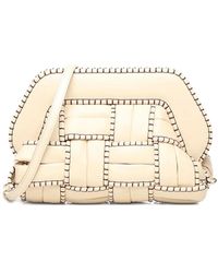 THEMOIRÈ - Medium Tia Quilted-Panel Shoulder Bag - Lyst