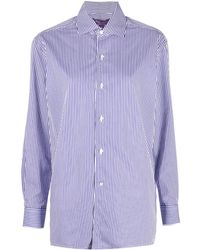 Ralph Lauren - Stripe Print Shirt - Lyst