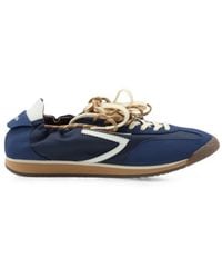 PURAAI - Panelled Calf Leather Sneakers - Lyst