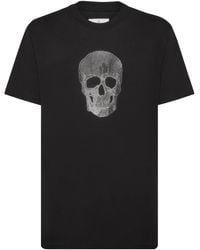 Philipp Plein - Crystal Skull T-Shirt - Lyst