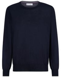 Brunello Cucinelli - Cashmere Silk Sweater - Lyst