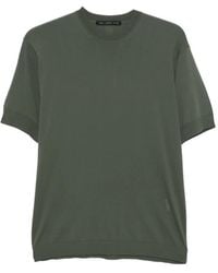 Low Brand - Fine-Knit T-Shirt - Lyst