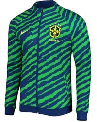 Nike - Brazil Academy Pro Anthem "Fifa World Cup 22" Sweater - Lyst