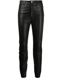 SPRWMN - Skinny-cut Leather Trousers - Lyst