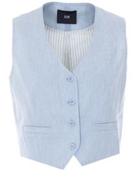 ELEH - V-Neck Button Waistcoat - Lyst