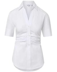 Veronica Beard - Devra Short-Sleeve Shirt - Lyst