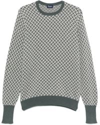 Drumohr - Kaschmirpullover mit geometrischem Muster - Lyst