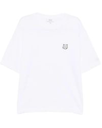 Maison Kitsuné - Fox Head Oversize Tee-Shirt - Lyst