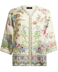 Etro - Jack Met Bloemenprint - Lyst