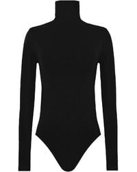 Wolford - Virgin Wool Blend Bodysuit - Lyst