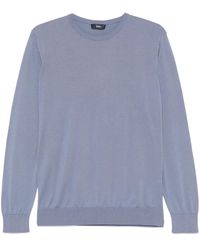 Herno - Fijngebreide Top - Lyst