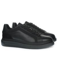 Harmont & Blaine - Logo-Panel Sneakers - Lyst