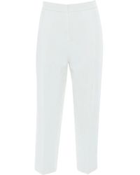 Elisabetta Franchi - Pleated Tailored Trousers - Lyst