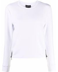 Emporio Armani - Sweaters White - Lyst
