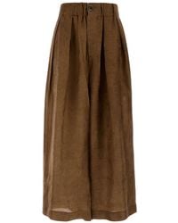 Uma Wang - Poetic Jacquard-Patterned Trousers - Lyst