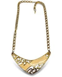 Madison Maison - Enamel-Detail Collar Necklace - Lyst