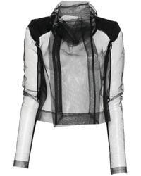 Rick Owens - Veste De Moto À Manches Longues - Lyst