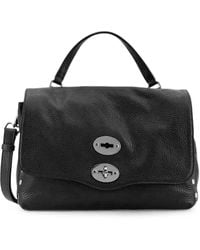 Zanellato - Small Postina Textured-Leather Shoulder Bag - Lyst