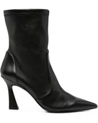 Stuart Weitzman - Vinnie Pointed-Toe Ankle Boots - Lyst
