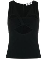 Ambush - Cut Out-Heart Sleeveless Top - Lyst