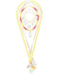 Amir Slama - Four-Strand Charm Necklace - Lyst