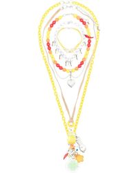 Amir Slama - Four-Strand Charm Necklace - Lyst
