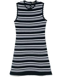 Maje - Robe En Crochet À Coupe Courte - Lyst