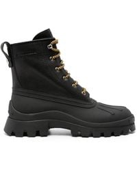 DSquared² - Lace-Up Leather Ankle Boots - Lyst