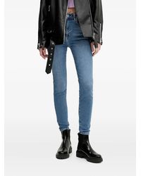 KARL LAGERFELD - High-Waisted Jeans - Lyst