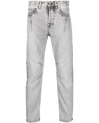 Eleventy - Jeans slim con effetto schiarito - Lyst