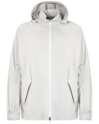 Herno - Detachable-Hood Zip-Up Jacket - Lyst