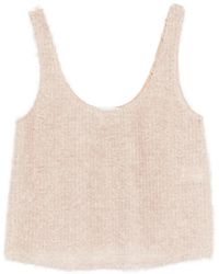 Alysi - Textured Tank Top - Lyst