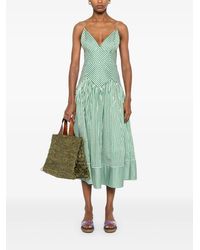 sachin and babi light blue dress Pink Halter Dress