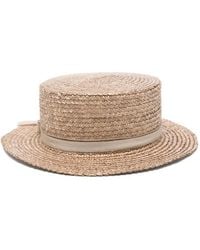 Fabiana Filippi - Raffia Sun Hat - Lyst