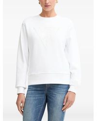 Guess - Logo-Patch Hoodie - Lyst