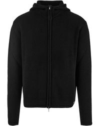 Ferragamo - Zip-Fastening Cashmere Hoodie - Lyst