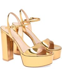 Gianvito Rossi - Marlena Platform Sandals - Lyst