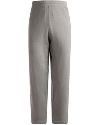 Bally - Logo-embroidered Cotton Track Trousers - Lyst