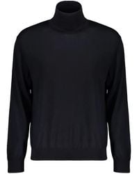 Paul & Shark - High-Neck Virgin-Wool Sweater - Lyst