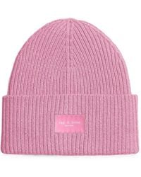 Rag & Bone - Blake Ribbed Beanie Hat - Lyst