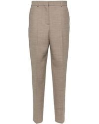 TOTEME - Mélange-Effect Trousers - Lyst