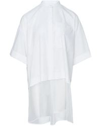 Enfold - Camicia Con Colletto A Fascia - Lyst