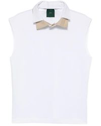 Jejia - Layered-Collar Sleeveless Top - Lyst